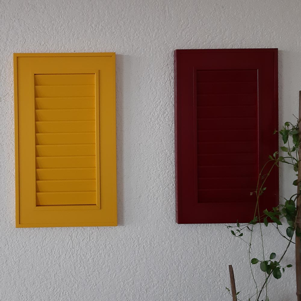 Fensterläden Pulverbeschichtet